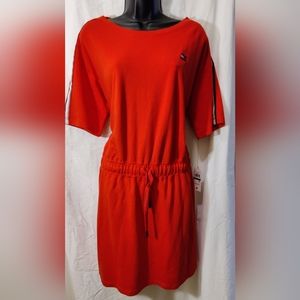 Tommy Hilfiger Waist band draw string dress size L NWT